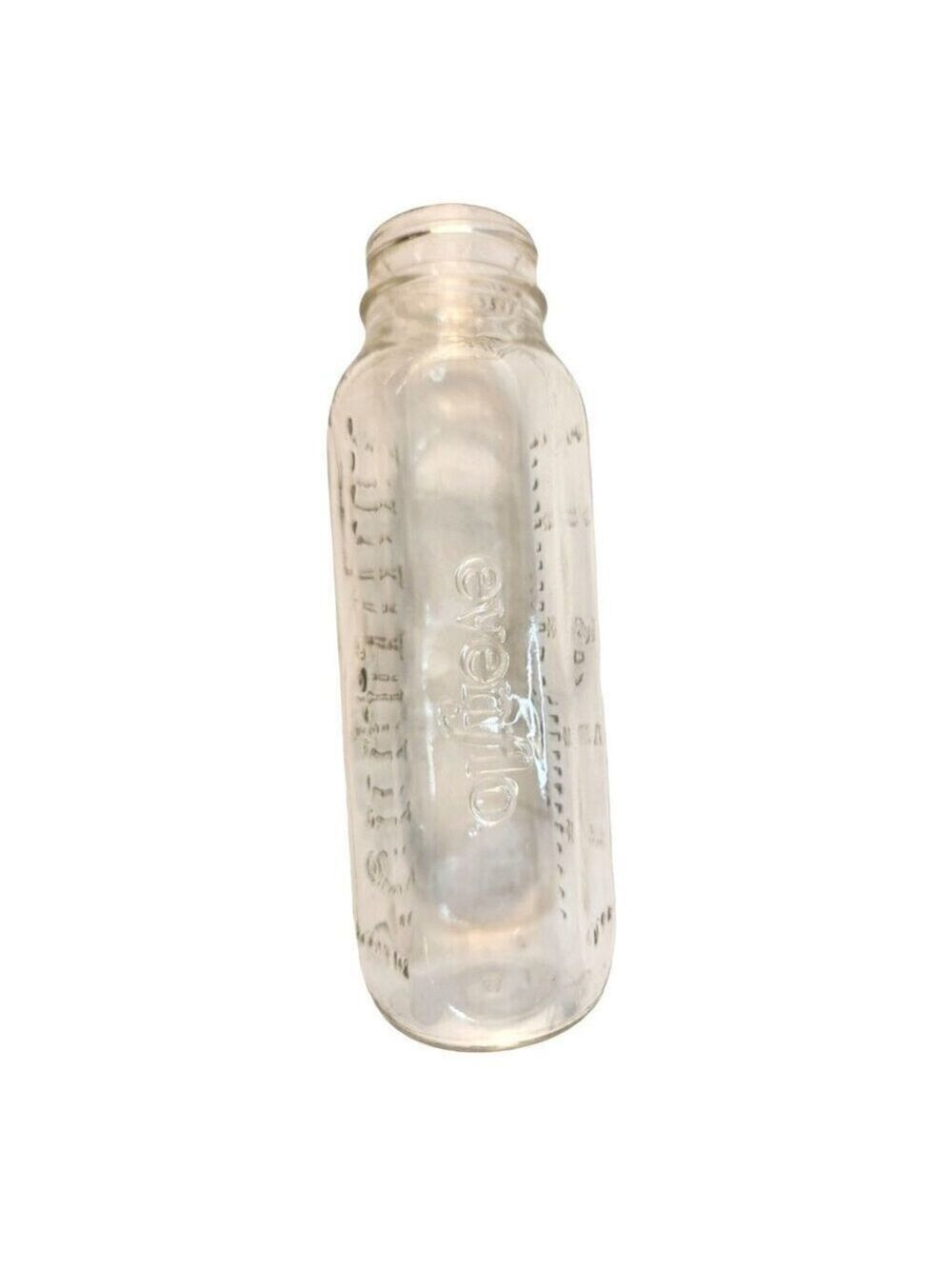 Evenflo Clear Glass Baby Bottle With Measurement Marks
